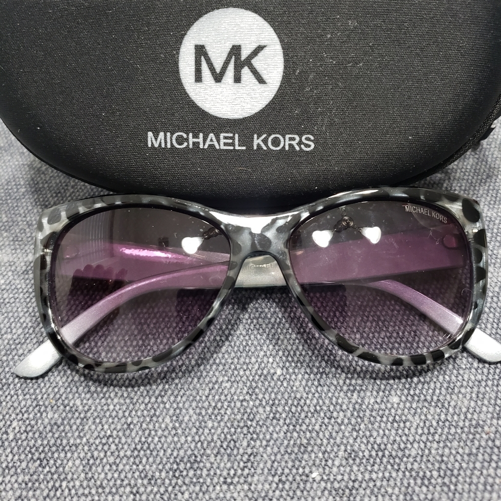 Michael Kors Black and Gray Sunglasses